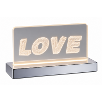 LED dekoratyvinis šviestuvas Reality LOVE R52521106, 400 lm LED dekoratyvinis šviestuvas Reality LOVE R52521106, 400 lm